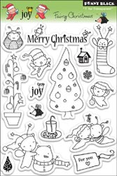 200833 Penny Black Clear Stamps 5x75 (Fairy Christmas) 1550円