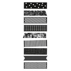 014555 [Kaisercraft] Texture Clear Stamps 2x5 (Decorative Tape Pieces) 350円
