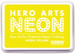 332114 [Hero Arts] Neon Ink Pad (Yellow) 650円