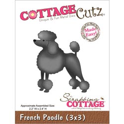 029928 Cottagecutz Die 3x3(French Poodle) 1595円