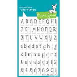 316852 [Lawn Fawn] Clear Stamps (Sallys Abcs) 1500円