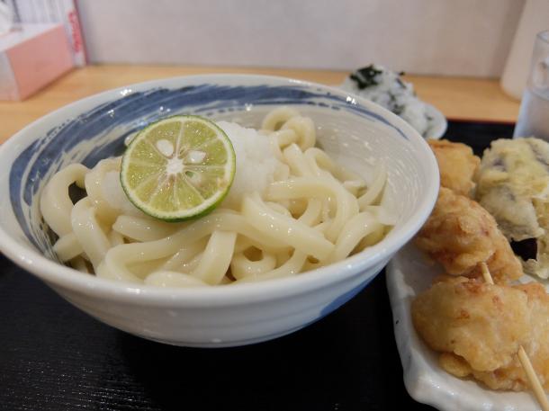 生醤油と天ぷら