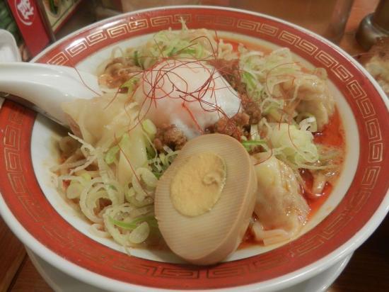 2012　新宿広州市場　汁なし担担麺+(2)