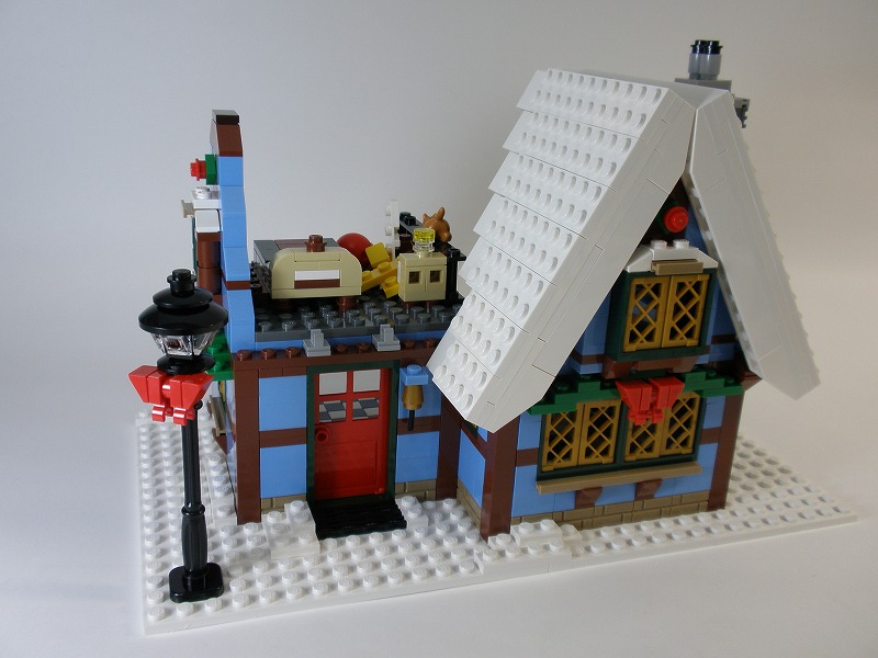らりるレゴ LEGO 10229 「ウィンターコテージ」 組み立て その３