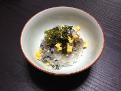 トウゴロウイワシのミニちらし寿司
