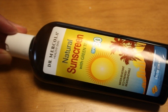 Dr. Mercola, Natural Sunscreen with Green Tea, SPF 30, 8 fl oz (236 ml)