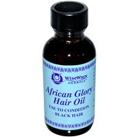 WiseWays Herbals, LLC, African Glory Hair Oil, 1 fl oz (30 ml)
